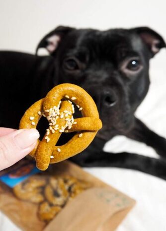 batátové preclíky pro psy od zolly dog bakery