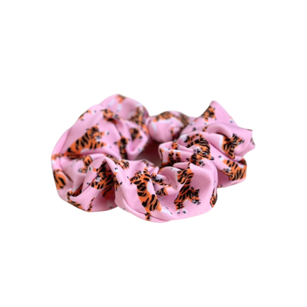 Tygří velká scrunchie